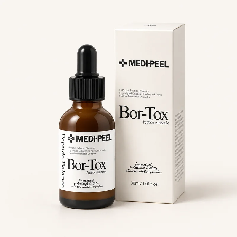 MEDIPEEL Peptide-Tox Bor Ampoule — ліфтинг-ампула для обличчя з пептидним комплексом, 30 мл
