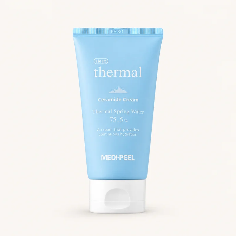 MEDIPEEL Herb Thermal Ceramide Cream 120 мл — зволожувальний крем з церамідами та термальною водою