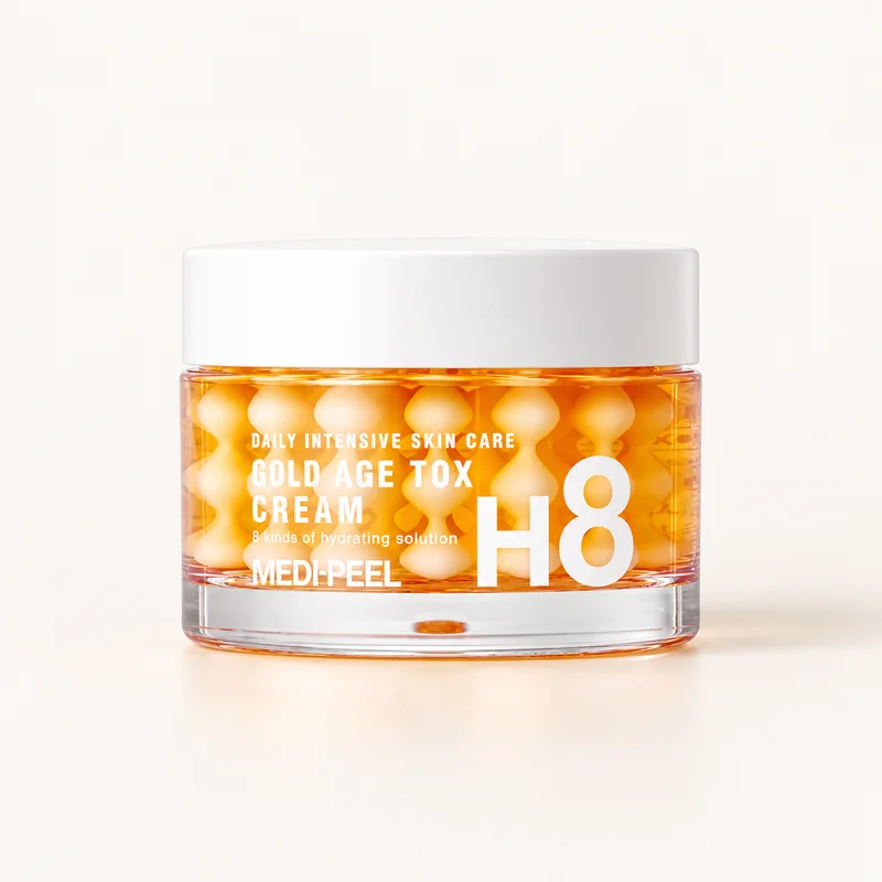 1. MEDIPEEL Gold Age Tox H8 Cream 50 г — антивіковий капсульний крем з пептидами та церамідами