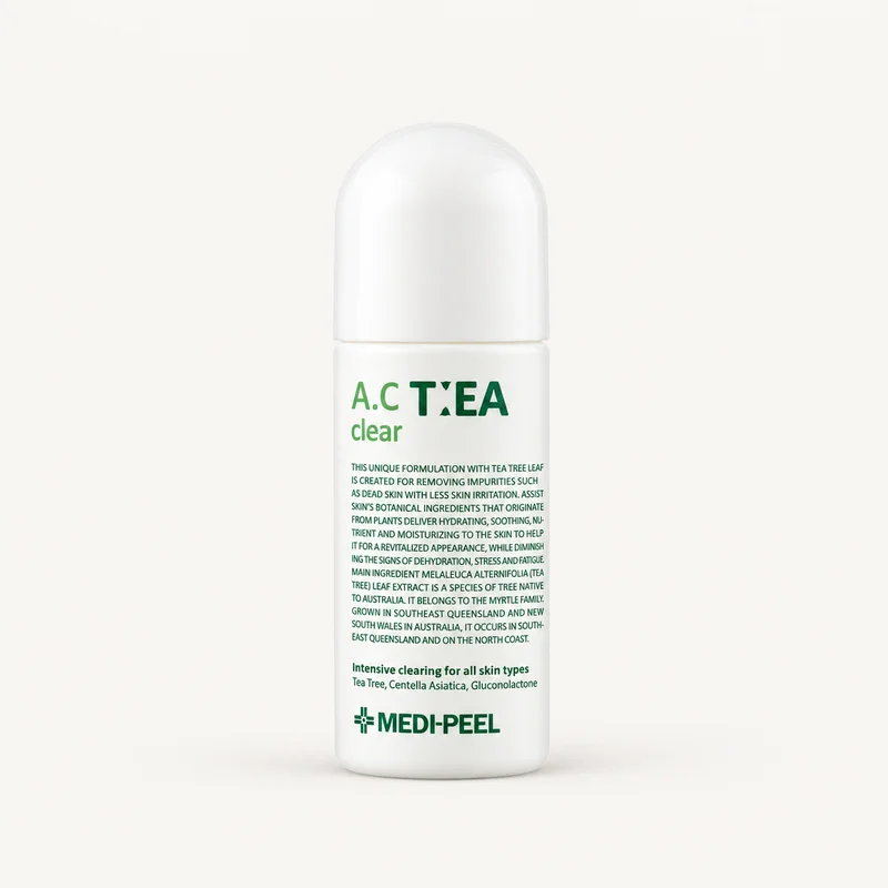 1. MEDIPEEL A.C.Tea Clear 50 мл — точковий засіб проти висипань із чайним деревом та PHA-кислотою