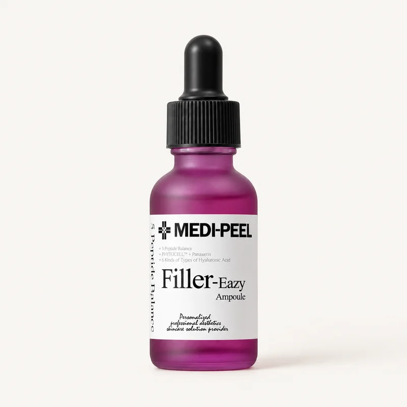 1. MEDIPEEL Eazy Filler Ampoule 30 мл — зміцнювальна сироватка-філер з пептидами, EGF та гіалуроновою кислотою
